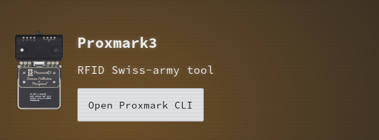 Proxmark option on badge